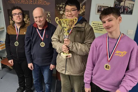 Equipe Bruche 2, champion Départemental du Bas-Rhin